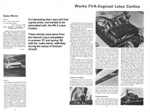 Lotus Cortina Information – Mk 2 Works Race Cars